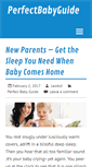 Mobile Screenshot of perfectbabyguide.com